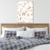 Toile Fleurs roses (Insitu(Chambre))