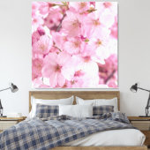 Toile Fleurs roses Fleurs de cerisier japonais fleurs fl (Insitu(Chambre))