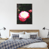 Toile Fleurs roses, Roses blanches rouges roses (Insitu(Chambre))