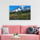 Toile Fleurs sauvages du Mont Rainer (Insitu(Salon))