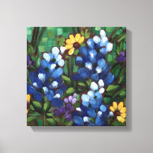 "Fleurs sauvages du Texas - Bluebonnets" Imprimer