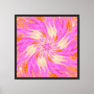 Toile Fleurs sauvages en pastels 10