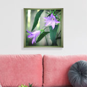 Toile Fleurs sauvages violets délicats (Insitu(Salon))