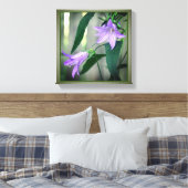 Toile Fleurs sauvages violets délicats (Insitu(Chambre))