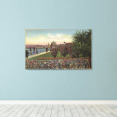 Toile Fleurs sur East Ocean Avenue (Insitu (Plancher de Bois))