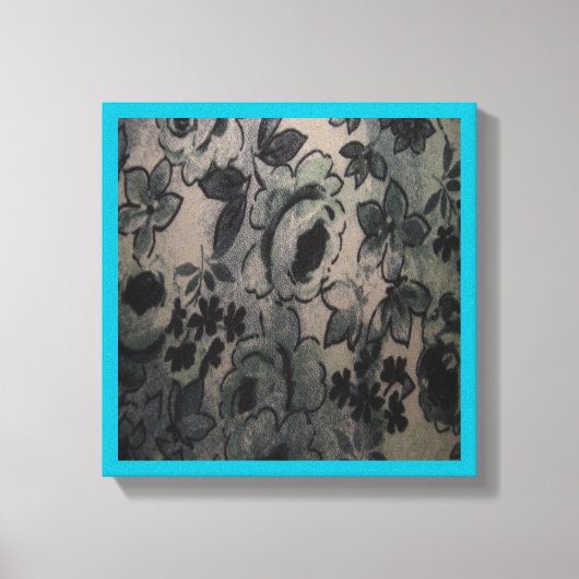 TOILE FLEURS VERTES (Recto)