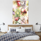 Toile Fleurs vintages (Insitu(Chambre))