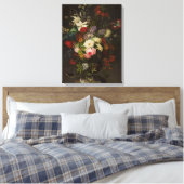 Toile Fleurs vintages Henryka Beyer (Insitu(Chambre))
