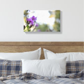 Toile Fleurs violettes Été Nature Photographie Florale (Insitu(Chambre))