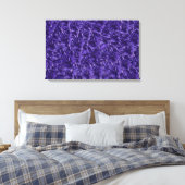 Toile Fleurs violettes foncées sur Fleurs (Insitu(Chambre))