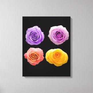 Toile Fleurs | Zazzle_Growshop.