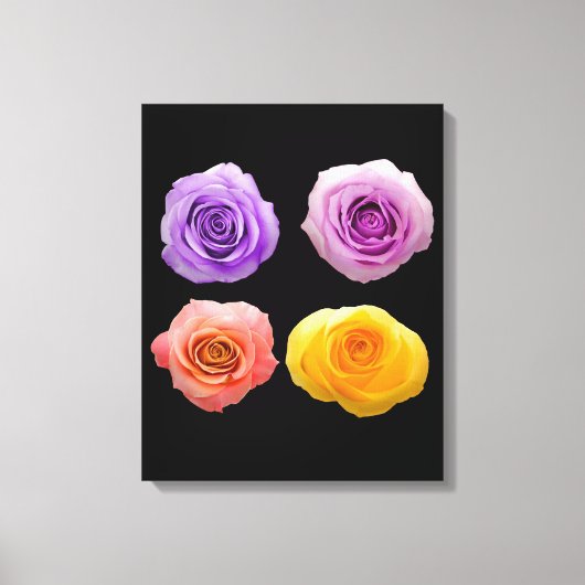 Toile Fleurs | Zazzle_Growshop. (Recto)