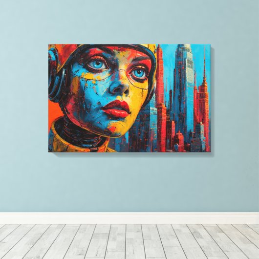 Toile Flight into Yesterday-12 (Insitu (Plancher de Bois))