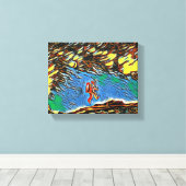 Toile "Floating on Discovery : A Scientist's Journey" (Insitu (Plancher de Bois))