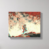 Toile Floating on Discovery : A Scientist's Journey" (Recto)