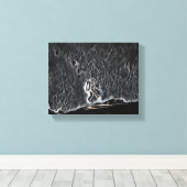 Toile "Floating on Discovery : A Scientist's Journey" (Insitu (Plancher de Bois))