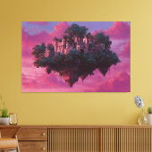 Toile Floating Pink Sky Citadel (Insitu(Salon))