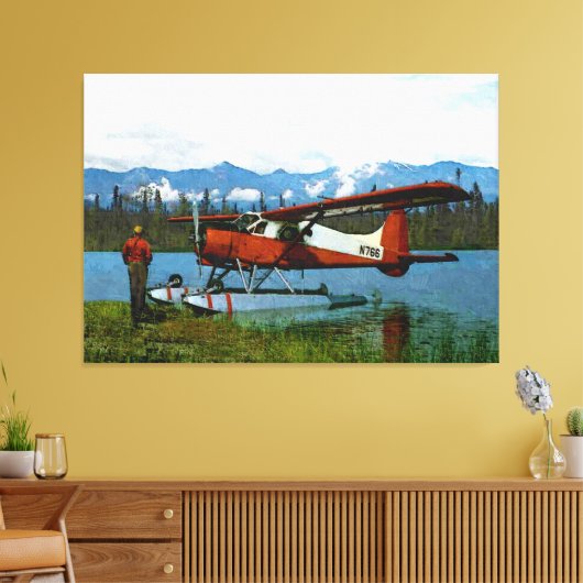 Toile Floatplane De Havilland Beaver (Insitu(Salon))