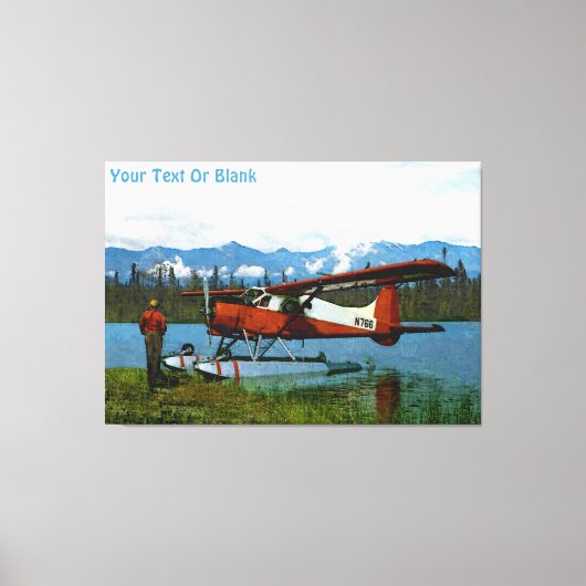 Toile Floatplane De Havilland Beaver (Recto)