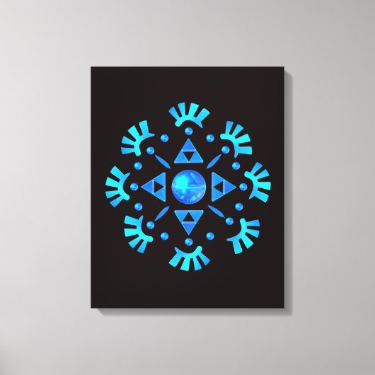 Toile Flocon de cristal (Recto)