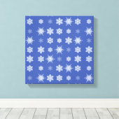 Toile Flocon de neige (Insitu (Plancher de Bois))