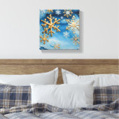 Toile Flocon de neige (Insitu(Chambre))