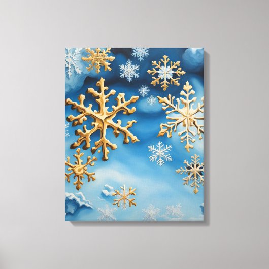 Toile Flocon de neige (Recto)