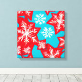 Toile Flocon de neige (Insitu (Plancher de Bois))