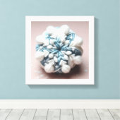 Toile Flocon de neige en coton (Insitu (Plancher de Bois))