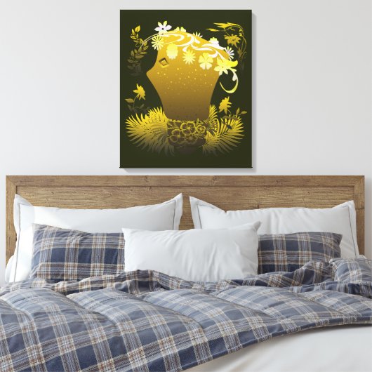 Toile Flora the Goddess of Flowers (Insitu(Chambre))