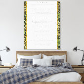 Toile Floraison celtique (Insitu(Chambre))