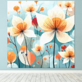 Toile Floral (Insitu (Plancher de Bois))