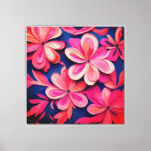 Toile Floral Abstrait (Recto)