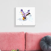 Toile Floral African Iris (Insitu(Salon))