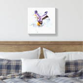 Toile Floral African Iris (Insitu(Chambre))