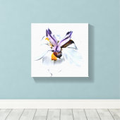 Toile Floral African Iris (Insitu (Plancher de Bois))