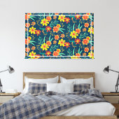 Toile Floral Arrière - plan Belle conception (Insitu(Chambre))