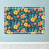 Toile Floral Arrière - plan Belle conception (Insitu (Plancher de Bois))