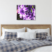 Toile Floral Blue Hyacinth (Insitu(Chambre))