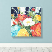 Toile Floral de minuit I (Insitu (Plancher de Bois))