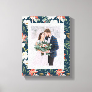 Toile Floral d'hiver Vacances