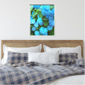 Toile Floral d'Hydrangée Bleue (Insitu(Chambre))