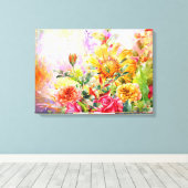 Toile Floral Fleur Fleur de l'Art Mur (Insitu (Plancher de Bois))