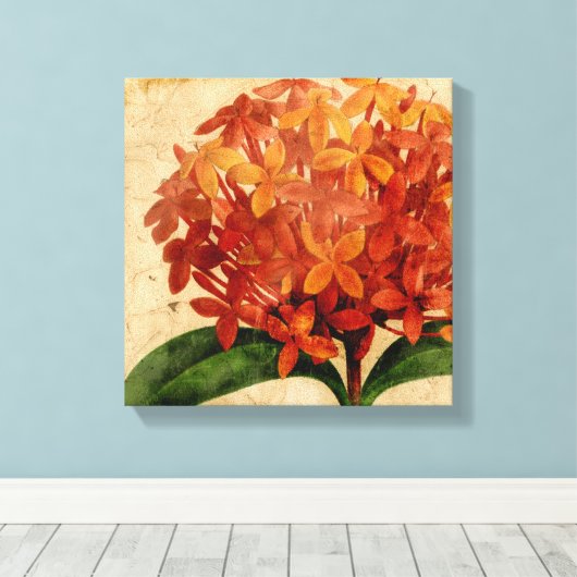 Toile Floral III (Insitu (Plancher de Bois))