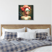 Toile Floral Reflection (Insitu(Chambre))