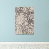 Toile Floral vieilli (Insitu (Plancher de Bois))