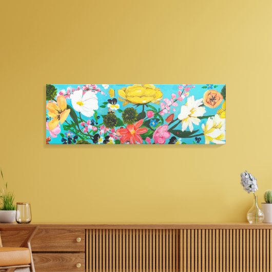 Toile florale (Insitu(Salon))