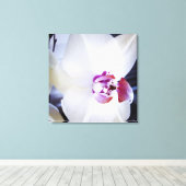 Toile florale à orchidée blanche Imprimer (Insitu (Plancher de Bois))