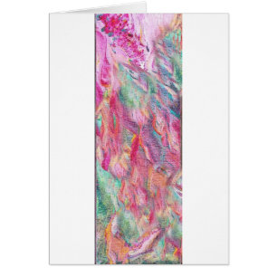 Toile florale abstraite