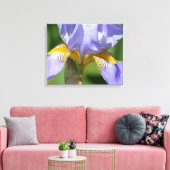 Toile Floralphotographie de Purple Iris (Insitu(Salon))